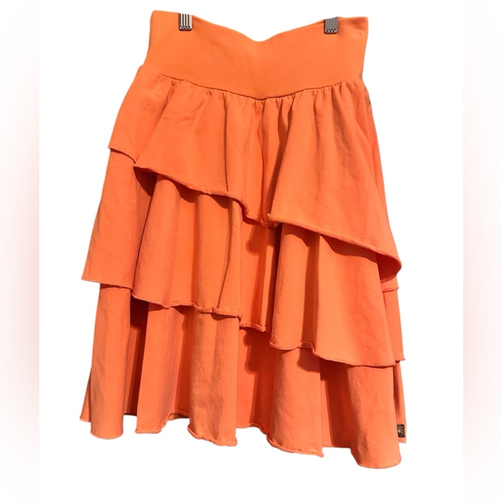 Matilda Jane Vibrant Orange Layered Skirt